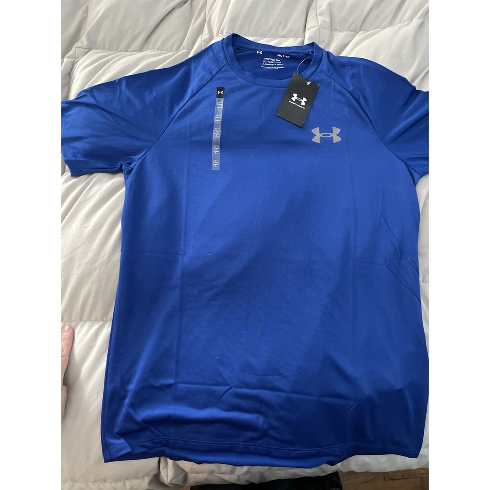 Under Armour Men's Tech 2.0 Short-Sleeve T-Shirt, Royal Graphite, Size S